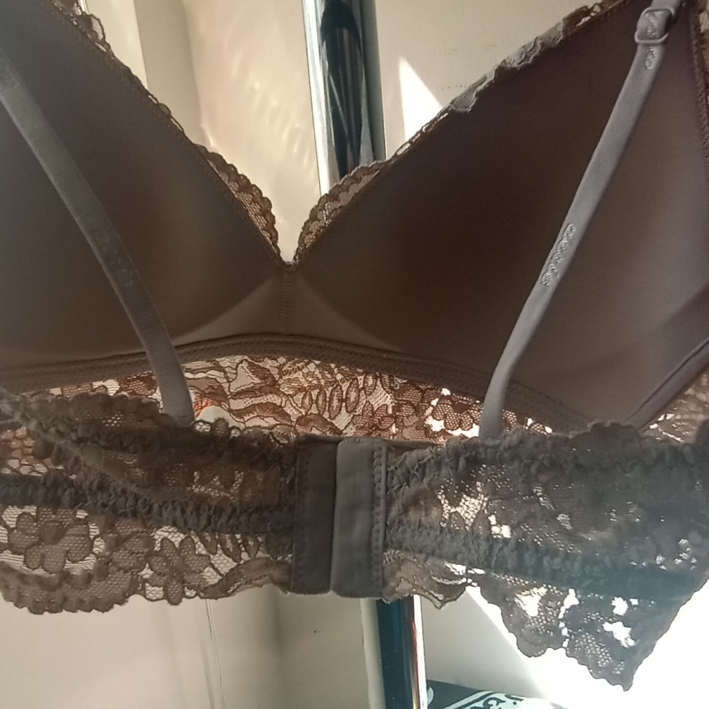 Aerie Lace Bralette in Soft Pink - Picture 10 of 16